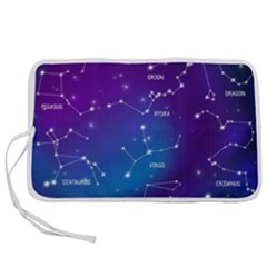 Realistic-night-sky-poster-with-constellations Pen Storage Case (l)