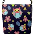 Owl stars pattern background Removable Flap Cover (S) View1