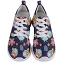 Owl stars pattern background Men s Lightweight Sports Shoes View1