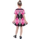 Seamless-argyle-pattern Kids  Sailor Dress View2