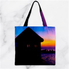 Ocean Dreaming Zipper Grocery Tote Bag by essentialimage