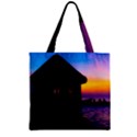 Ocean Dreaming Zipper Grocery Tote Bag View1