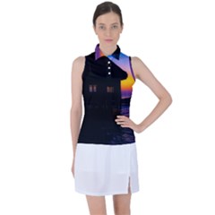 Ocean Dreaming Women s Sleeveless Polo Tee