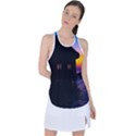 Ocean Dreaming Racer Back Mesh Tank Top View1