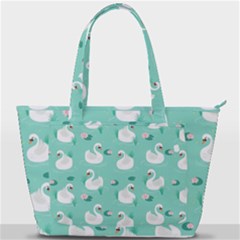 Elegant-swan-seamless-pattern Back Pocket Shoulder Bag  by Vaneshart