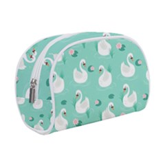 Elegant-swan-seamless-pattern Makeup Case (small)