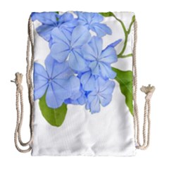 Botanical Floral Print Stylized Photo Drawstring Bag (large) by dflcprintsclothing