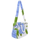 Botanical Floral Print Stylized Photo Rope Handles Shoulder Strap Bag View2