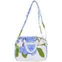 Botanical Floral Print Stylized Photo Rope Handles Shoulder Strap Bag View3