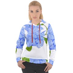 Botanical Floral Print Stylized Photo Women s Overhead Hoodie by dflcprintsclothing