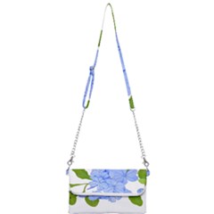 Botanical Floral Print Stylized Photo Mini Crossbody Handbag by dflcprintsclothing