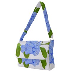 Botanical Floral Print Stylized Photo Full Print Messenger Bag (l) by dflcprintsclothing