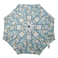 Penguins Pattern Hook Handle Umbrellas (large) by Vaneshart