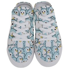 Penguins Pattern Half Slippers by Vaneshart