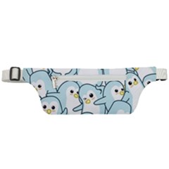 Penguins Pattern Active Waist Bag