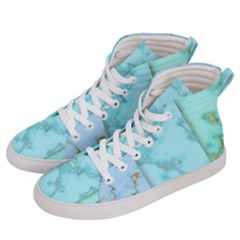 Background Marble Set Women s Hi-top Skate Sneakers by Vaneshart