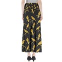 Background with golden birds Full Length Maxi Skirt View2