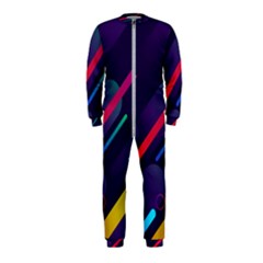 Colorful-abstract-background Onepiece Jumpsuit (kids) by Vaneshart