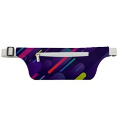 Colorful-abstract-background Active Waist Bag by Vaneshart