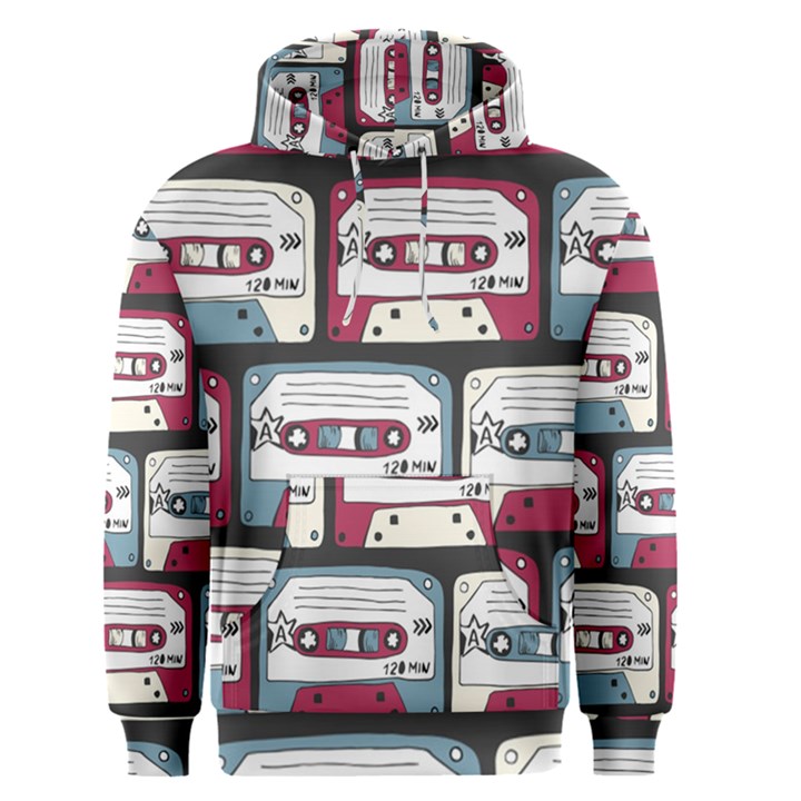 Music symbols rock music seamless pattern Men s Core Hoodie