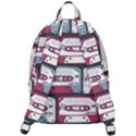 Music symbols rock music seamless pattern The Plain Backpack View3