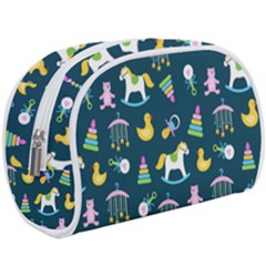 Cute Babies Toys Seamless Pattern Makeup Case (large)