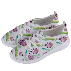 Watercolor Pattern With Lady Bug Women s Lightweight Sports Shoes by Vaneshart