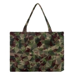 Abstract Vector Military Camouflage Background Medium Tote Bag by Vaneshart