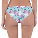 Classy-swan-pattern Reversible Hipster Bikini Bottoms View4