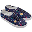 Colorful-background-moons-stars Women s Classic Low Top Sneakers View3