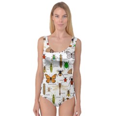 Insects Seamless Pattern Princess Tank Leotard 