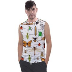 Insects Seamless Pattern Men s Regular Tank Top