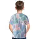 Abstract-seamless-pattern-with-winter-forest-background Kids  Cotton Tee View2