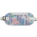 Abstract-seamless-pattern-with-winter-forest-background Rounded Waist Pouch View1