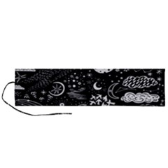 Vector-set-sketch-drawn-with-space Roll Up Canvas Pencil Holder (l) by Vaneshart