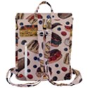 Seamless-pattern-with-sweet-cakes-berries Flap Top Backpack View3