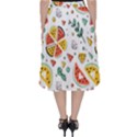 Seamless-hipster-pattern-with-watermelons-mint-geometric-figures Classic Midi Skirt View2