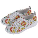 Seamless-hipster-pattern-with-watermelons-mint-geometric-figures Women s Lightweight Sports Shoes View2