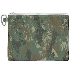 Camouflage-splatters-background Canvas Cosmetic Bag (xxl) by Vaneshart