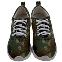 Camouflage-splatters-background Mens Athletic Shoes by Vaneshart