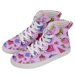 Fashion Patch Set Women s Hi-top Skate Sneakers by Vaneshart