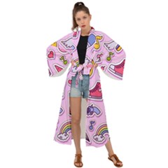 Fashion Patch Set Maxi Kimono by Vaneshart