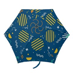 Flat-design-geometric-shapes-background Mini Folding Umbrellas by Vaneshart