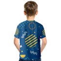 Flat-design-geometric-shapes-background Kids  Sport Mesh Tee View2