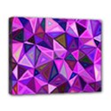 Triangular-shapes-background Deluxe Canvas 20  x 16  (Stretched) View1