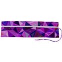 Triangular-shapes-background Roll Up Canvas Pencil Holder (L) View2