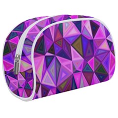 Triangular-shapes-background Makeup Case (medium) by Vaneshart