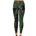 Military background grunge Leggings  View2