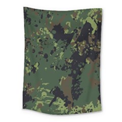 Military Background Grunge Medium Tapestry by Vaneshart