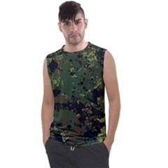 Military Background Grunge-style Men s Regular Tank Top